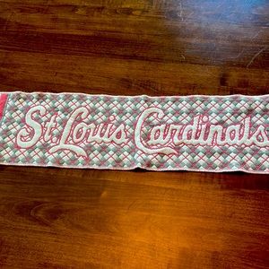 Cardinals Scarf for Breast Cancer Awareness
